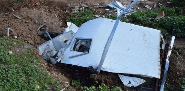 Photos Occupation demolishes 8 facilities in the Jordan Valley