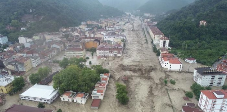 Huge floods hit Turkey after fires