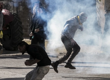 Suffocation injuries during the occupation suppression of the Kafr Qaddoum march