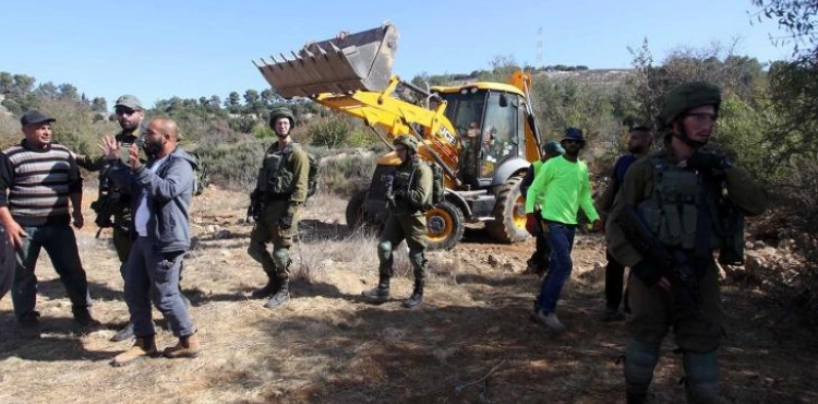 The occupation prevents the people of Jaloud and Qaryut, south of Nablus, from reclaiming and cultivating their lands