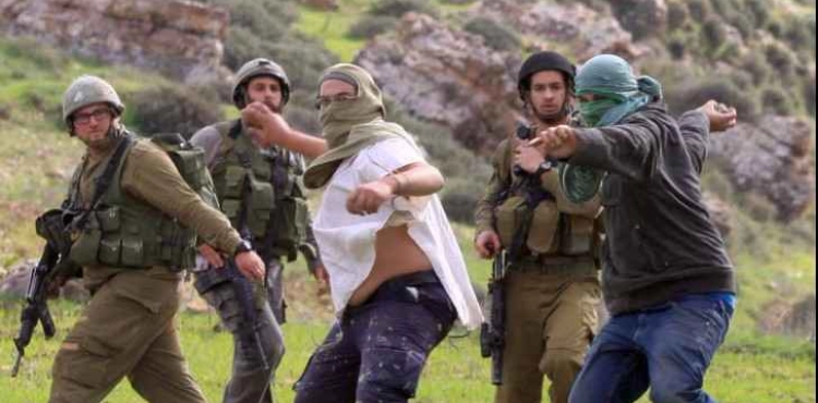 Israeli settlers attack Palestinian commuters on a northern West Bank road