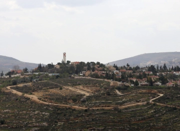 The occupation bulldozes agricultural lands in Qusra, south of Nablus