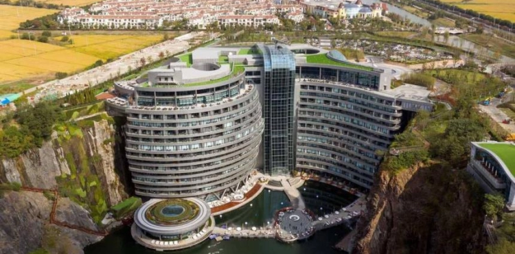China launches first underground hotel