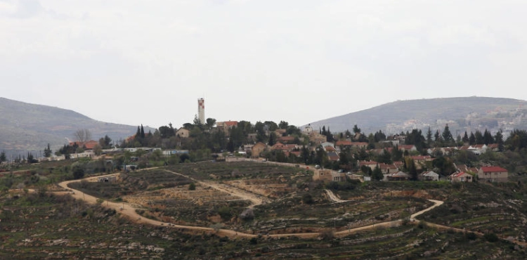 Settlers seize land in Jaloud, south of Nablus