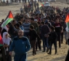 Wounded by Israeli gunfire during the naval march in Gaza