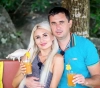 Pictures: A famous Russian star hits his lover Live