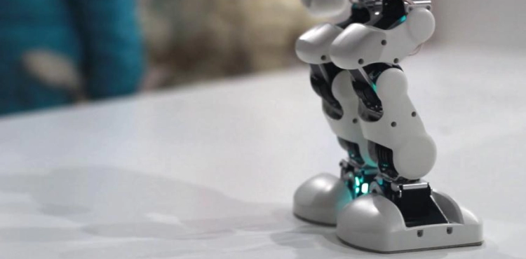 A &quot;robot&quot; with adhesive legs that can climb and walk on vertical surfaces