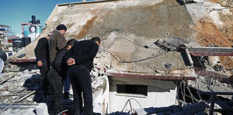 538 houses and a facility demolished by the occupation in 2018