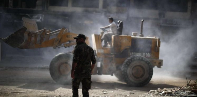 President Abbas calls for accelerated rehabilitation of Yarmouk camp