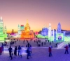 The Chinese city of Harbin hosts the international snow sculptures competition