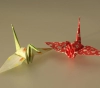 A young Palestinian from Gaza turns the art of &quot;origami&quot; into a source of financial income