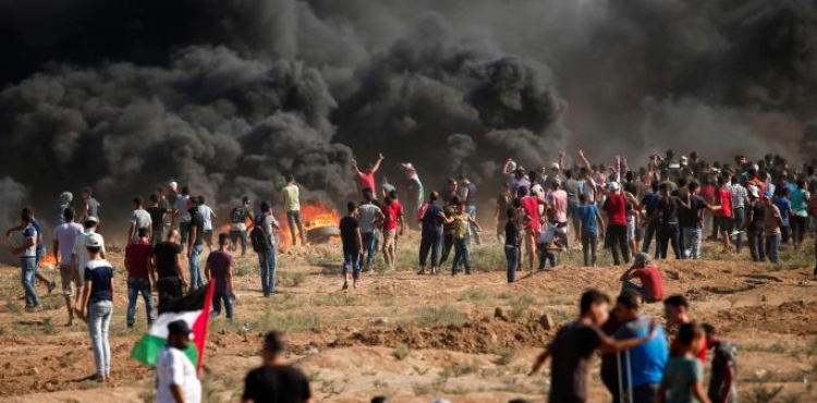 Two martyrs by the occupation east of Gaza