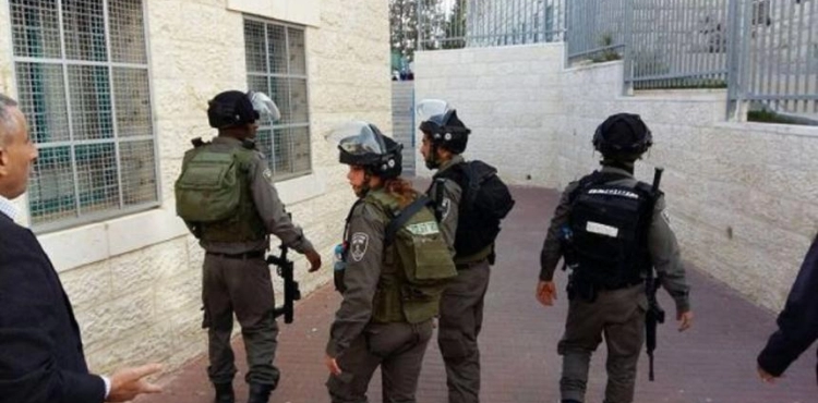 IOF continue to attack the schools of Tekoa