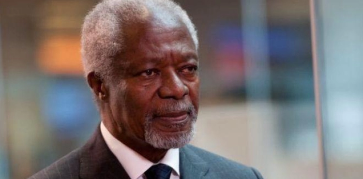 The death of former United Nations Secretary-General Kofi Annan
