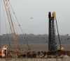 Start of construction of the upper part of the new wall on the Gaza border