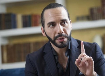 President of El Salvador. Palestinian origin