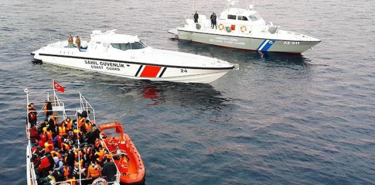 49 irregular migrants were arrested in western Turkey