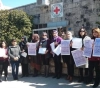 A sit-in in Bethlehem against the policy of administrative detention