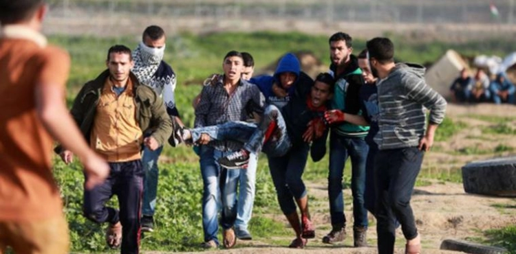 Two wounded by Israeli gunfire on the Gaza border