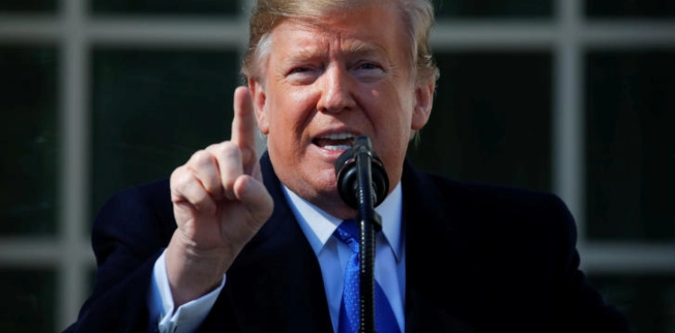 Trump accuses Democratic party of &quot;hostile to Jews and Israel&quot;
