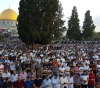 100, 000 serum performing Eid prayers at Al Aqsa mosque