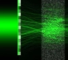 Innovating laser beams penetrating the walls