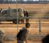 A serious injury to the Israeli occupation east of Gaza