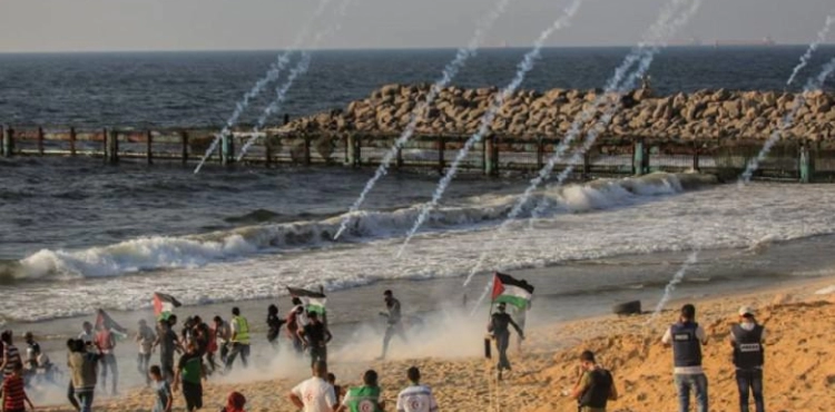 Injuries in the suppression of the occupation of the Gaza maritime route