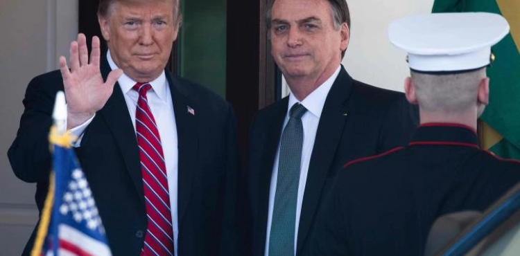 US President receives Paulsonaru &quot;Trump Brazil&quot;