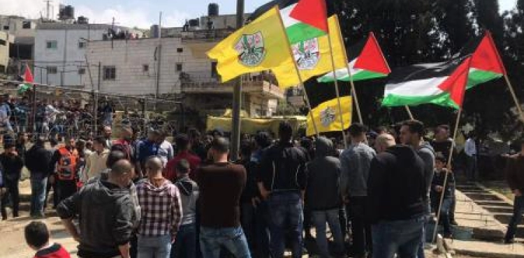 The funeral of the martyr Ahmed Manasra