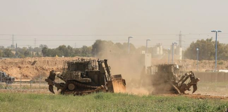 Incursion and firing on the Gaza border