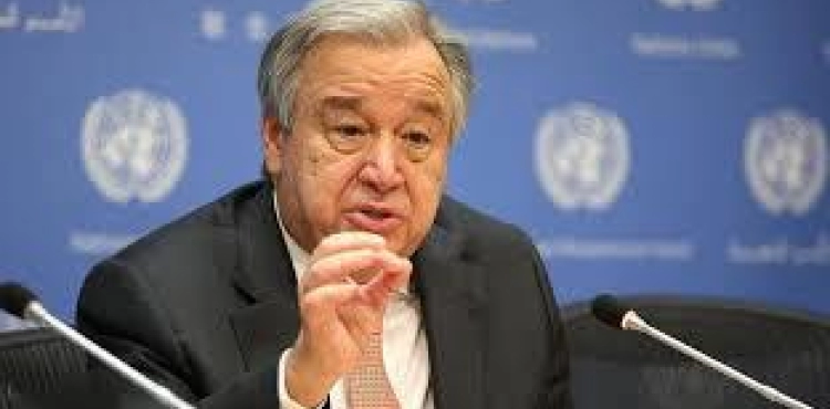 Guterich stresses the need to reach a permanent solution to the Palestinian issue