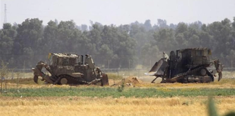 Limited Israeli incursion into citizens&acute; land in southern Gaza