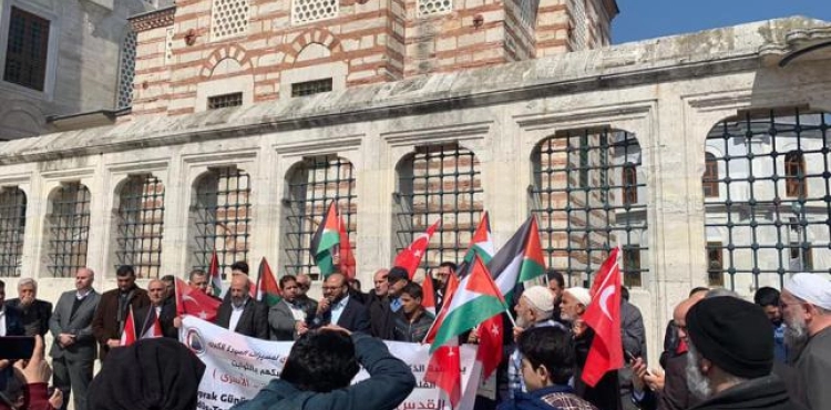 Demonstration in Istanbul, victory for Palestine