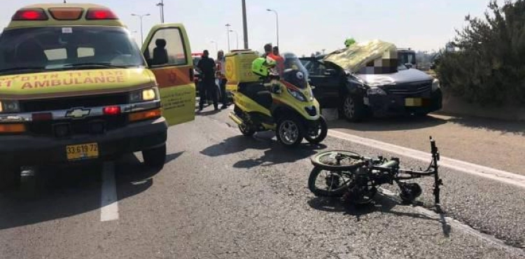 Settler run over young man near Nahalin