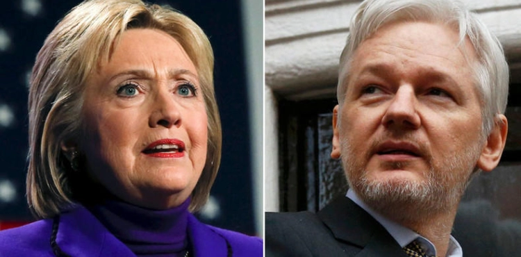 Hillary Clinton: Assange should give a response on what he did
