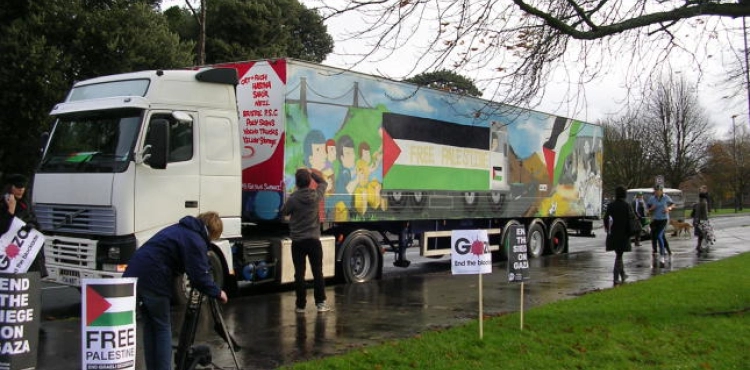 A convoy of miles of smiles arrives in Gaza next month