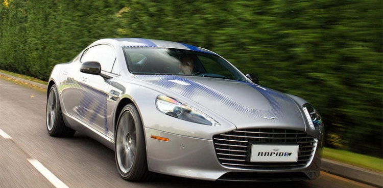 Aston Martin unveils its first electric car