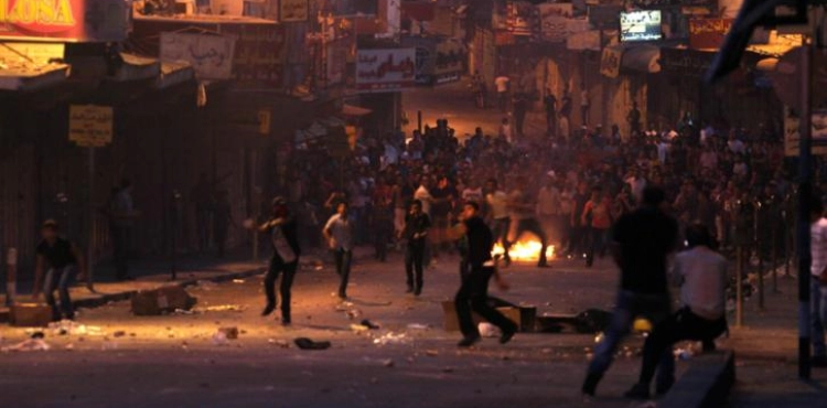 Injured by rubber bullets and suffocation during clashes in Nablus