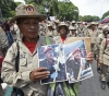 Moscow and Washington exchanged accusations of escalating the conflict in Venezuela