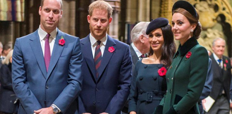 Why did Prince Harry and his wife, Megan, cancel the follow-up of his brother William and Kate Middleton on Instagram?