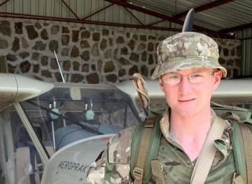 British soldier casts &quot;tragic end&quot; in African jungle