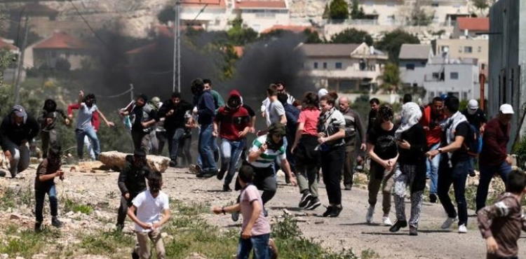 Injuries in confrontations Kafr Qaddum