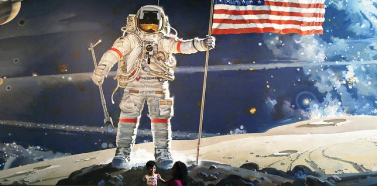Armstrong&acute;s words on the moon