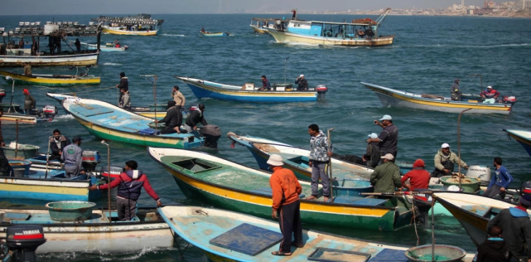 The occupation decides to reduce the fishing area in Gaza