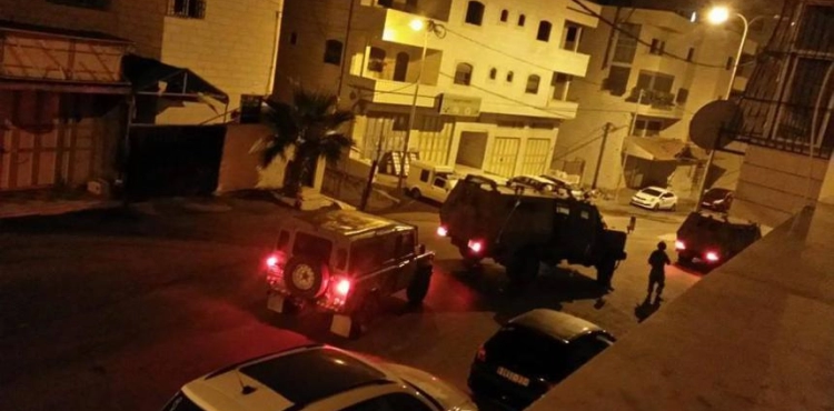 A raid and arrest of the West Bank and Jerusalem