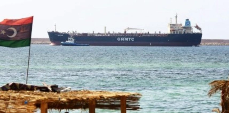The Libyan Oil Corporation is concerned about the growing &quot;military presence&quot; in an oil port