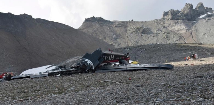 A German pilot was killed after his plane crashed during a flight review in Poland