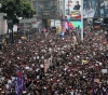 A huge march in Hong Kong