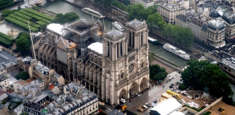 The wealthy of France did not donate to the restoration of Notre Dame